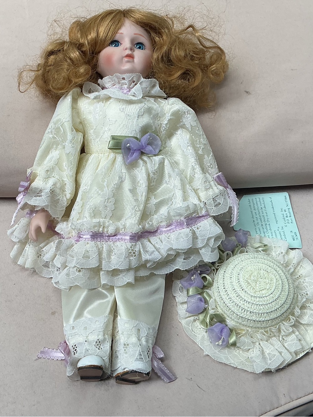 Dynasty Doll Valerie, 14” tall with tag